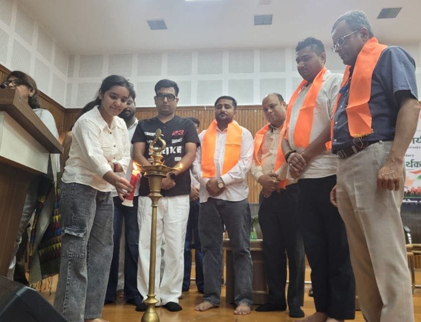 पानीपत के एसडी पीजी कालेज में उद्ममिता प्रात्साहन कार्यक्रम आयोजित किया गया। (फोटो सौजन्य एसडी पीजी कॉलेज)
