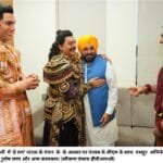 मोहाली में 'हे राम' नाटक के मंचन के के अवसर पर पंजाब के सीएम के साथ मशहूर अभिनेता आश्ाुतोष राणा और अन्य कलाकार। (सौजन्य पंजाब डीपीआरओ)