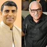 हरियाणा के कैबिनेट मंत्री महिपाल ढांडा की फाइल फोटो और दाएं- पत्रकारों से बात करते पूर्व सीएम भूपेंद्र सिंह हुड्डा। (फोटो सौजन्‍य सोशल मीडिया)