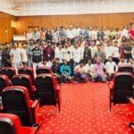 पानीपत के एसडी पीजी कॉलेज में सड़क सुरक्षा पर प्रतियोगिता का आयोजन किया गया। (फाेटाे सौजन्य कॉलेज)