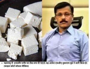 महाराष्‍ट्र में एनालॉग पनीर पर रोक लगा दी गई है। यह आदेश एफडीए तुकाराम मुढे ने जारी किया है। (फाइल फोटो सोशल मीडिया)
