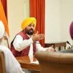 Bhagwant Mann In Committee Meeting