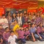 पानीपत में रोटरी क्‍लब ने पीवीआर में स्‍पेशल बच्‍चों के लिए 'हनुमान अंश' मूवी का विशेष शो आयोजित करवाया। (फोटो सौजन्‍य रोटरी क्‍लब, पानीपत)