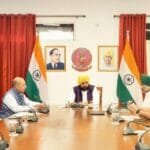 मुख्यमंत्री भगवंत मान ने सातवें पंजाब वित्त आयोग की बैठक की अध्यक्षता की। (फोटो सौजन्य डीपीआर)