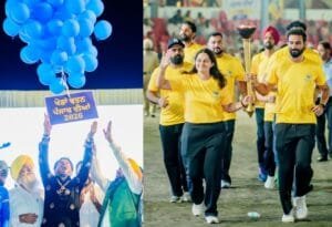 पंजाब के खेलों के महाकुंभ 'खेडां वतन पंजाब दियां' का बठिंडा में आगाज हुआ। (फोटो सोर्स पंजाब डीपीआरओ)