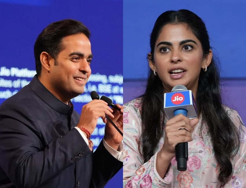 JIO IPO: जियो का आइपीओ आने से पहले क्रपनी के मैनेजिंग डायरेक्‍टर आकाश अंबानी ने अगला रोडमैप रखा। ईशा अंबानी ने भी अपने विचार रखे। (फोटो सोर्स जियो)