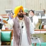 Punjab Water Issue: पंजाब विधानसभा में नदी जल मुद्दा प्रस्‍ताव पर चर्चा में सीएम भगवंत मान ने भाग लिया। (फोटो सौजन्‍य डीपीआरओ)