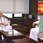 Punjab Power Supply: पंजाब के मुख्‍यमंत्री भगवंत मान ने केंद्रीय बिजली मंत्री मनोहर लाल खट्टर से मुलाकात की और राज्‍य में बिजली आपूर्ति को लेकर चर्चा की। (फोटो सौजन्‍य डीपीआरओ)