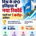 JIO IPO : जियो आईपीओ ने अंतिमदिन 23 अक्टूबर को नया इतिहास रच दिया। (सोर्स जियो)