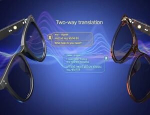 JIO AI Glass: जियो ने इंडिया मोबाइल कांग्रेस 2026 में जियो एआइ ग्‍लास पेश किया है। (फोटो सौजन्‍य जियो)