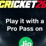 JIO Games: जियो गेम्‍स पर क्रिकेट26 खेला जा सकेगा। (फोटो सौजन्‍य जियो सोशल मीडिया पेज)